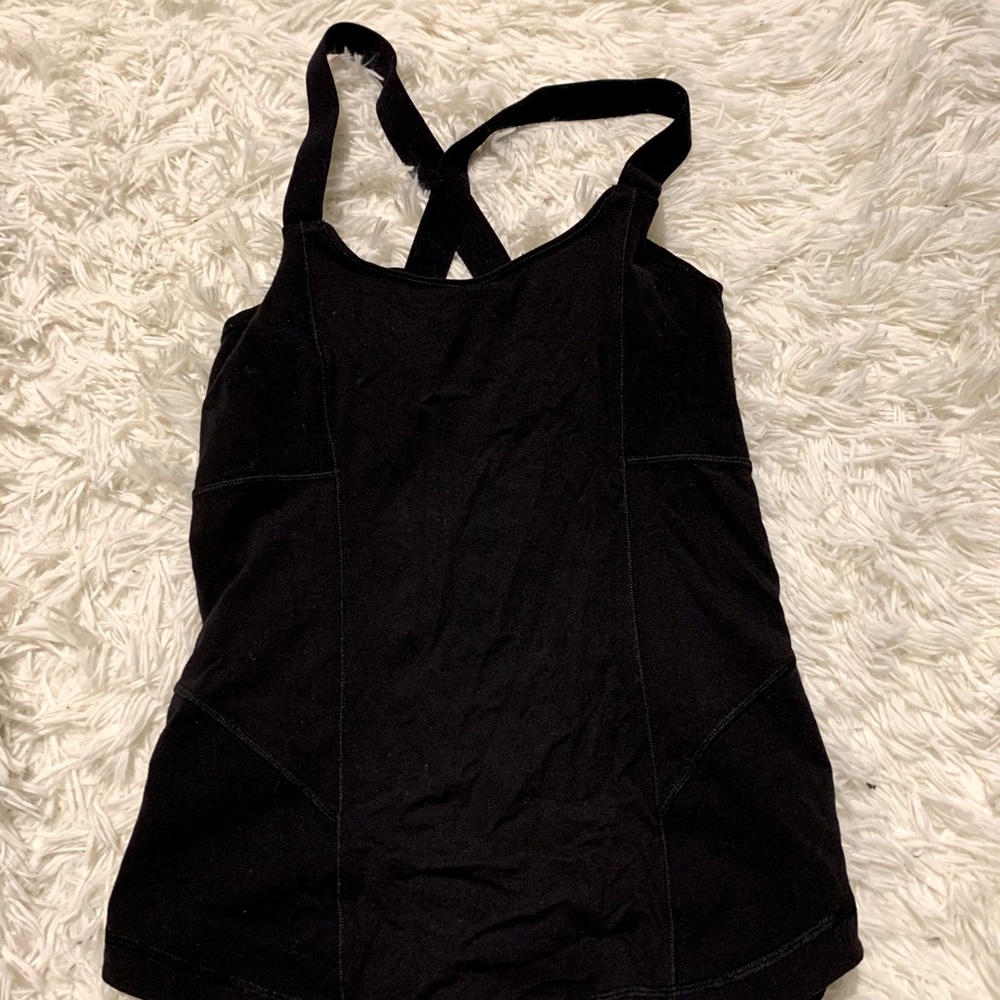 Black Lululemon Tank